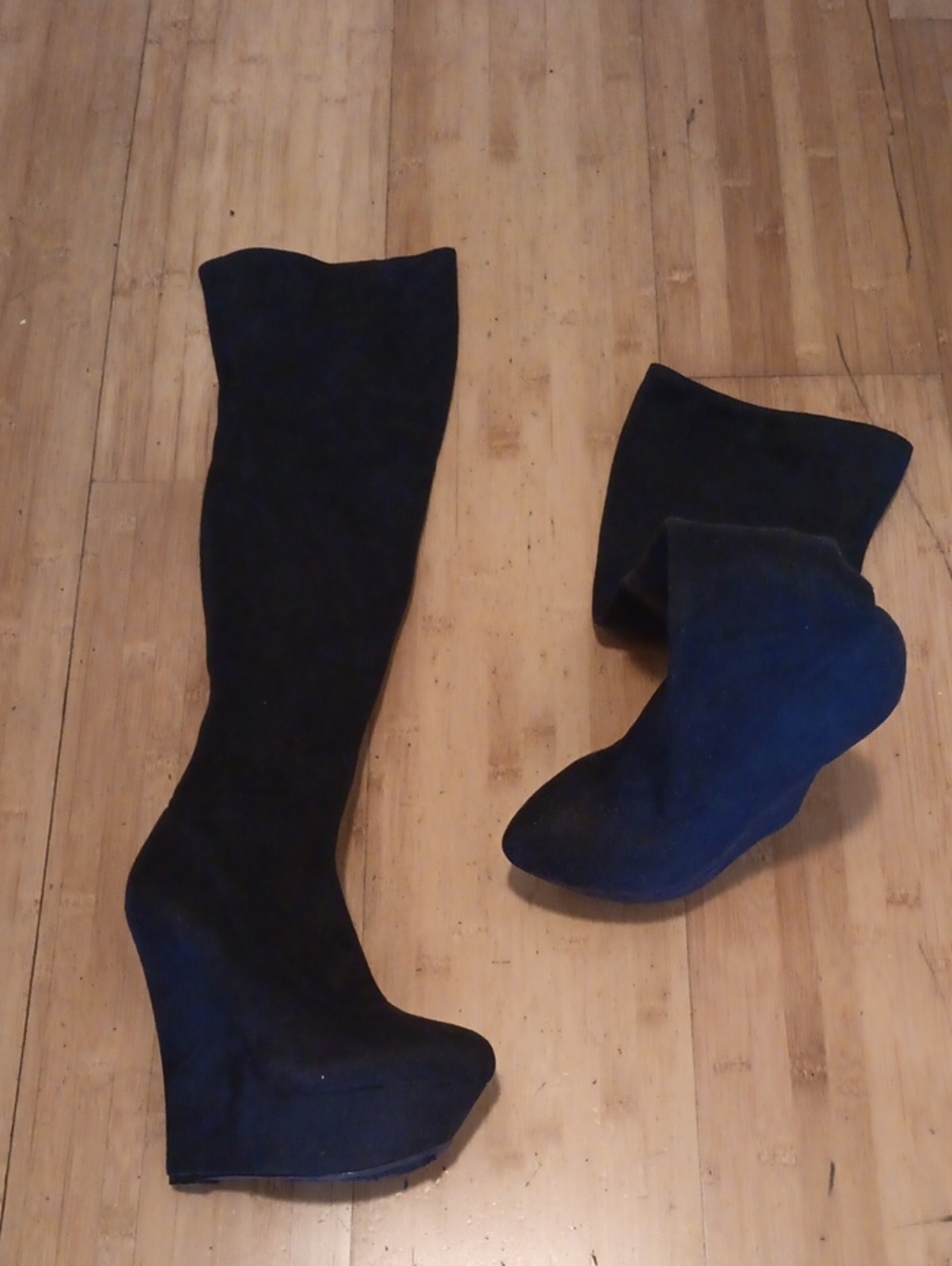 Bebe Thigh High Boots